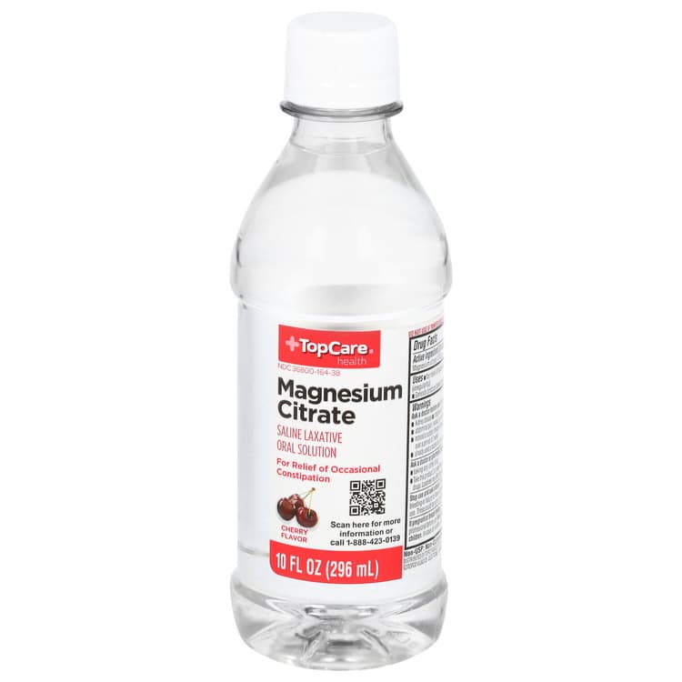 Topcare Magnesium Citrate, Cherry Flavor