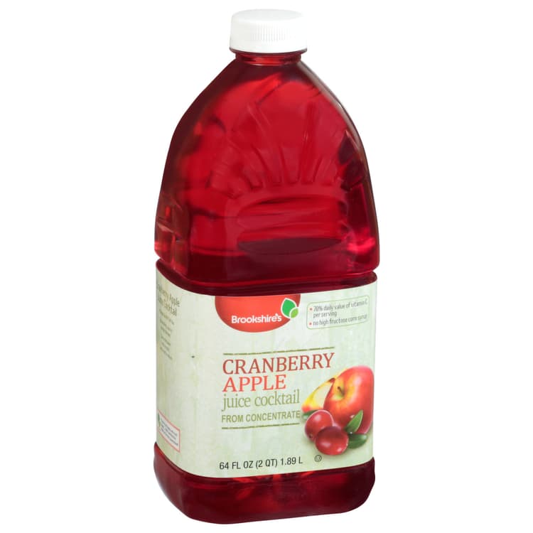 Brookshire'S Juice Cocktail, Cranberry Apple