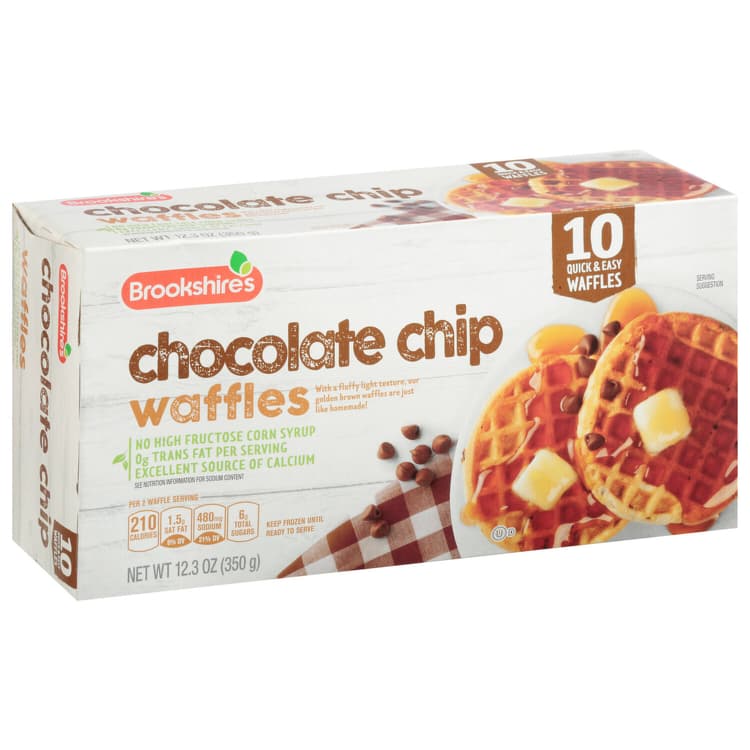 Brookshire'S Chocolate Chip Waffles