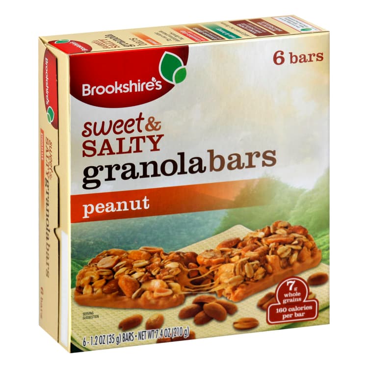 Brookshire'S Granola Bars, Peanut, Sweet & Salty