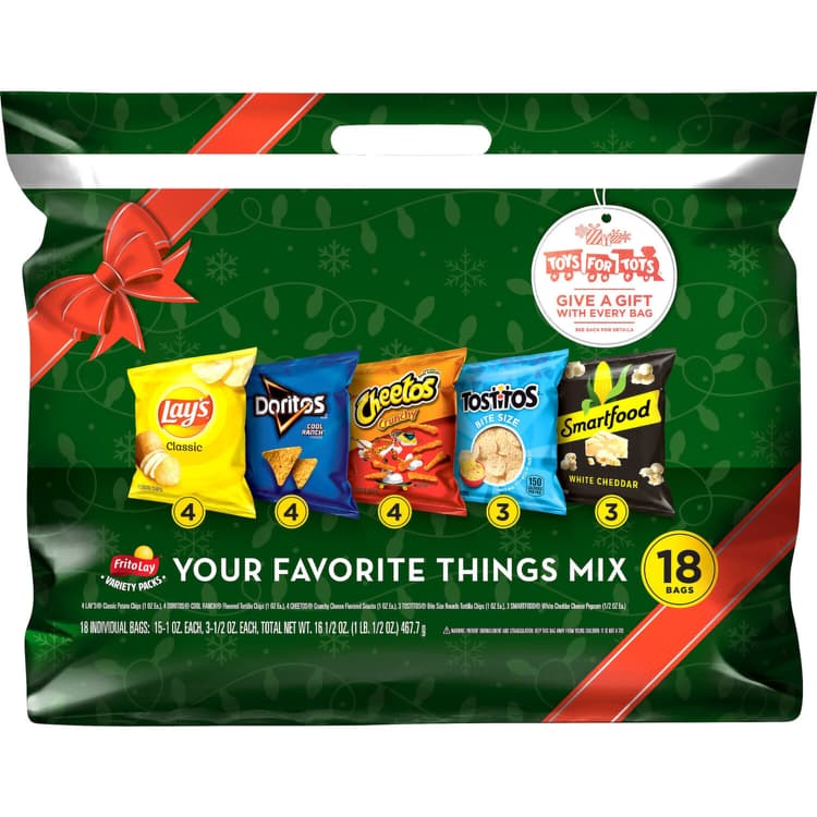 Frito Lay Your Favorite Things Mix Snacks Variety Packs