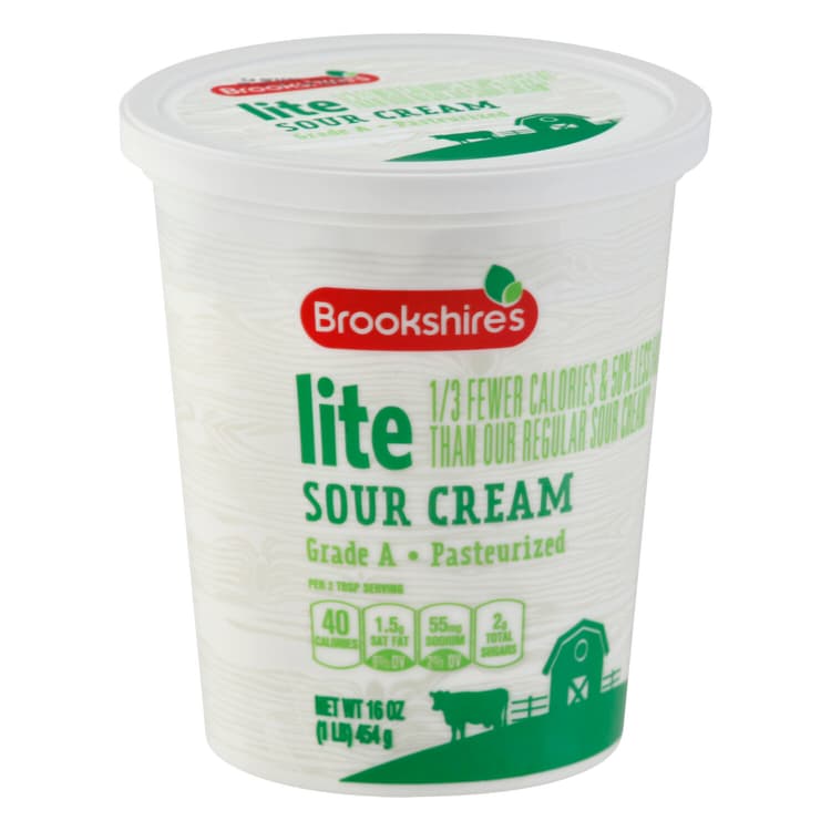 Brookshire'S Sour Cream, Lite