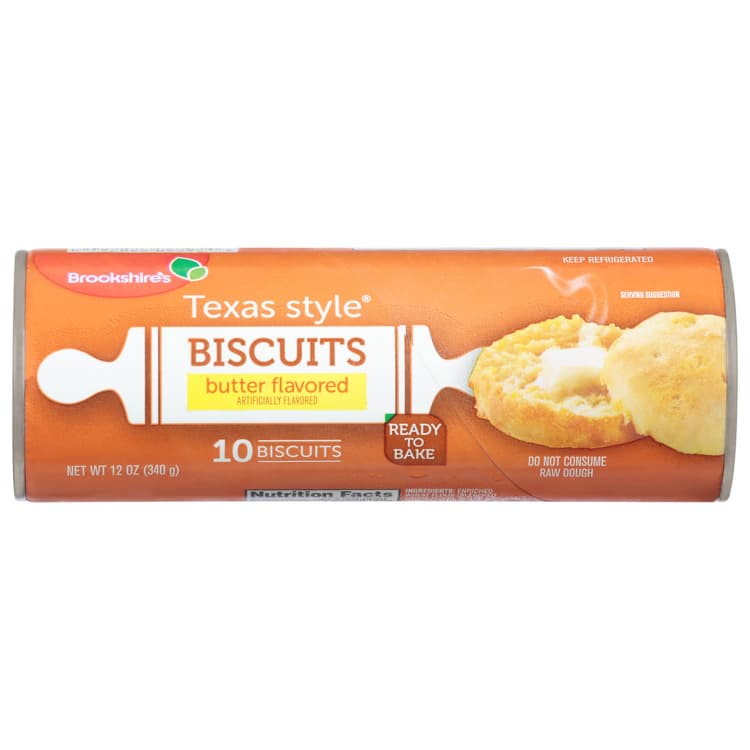 Brookshire'S Biscuits, Butter Flavored, Texas Style