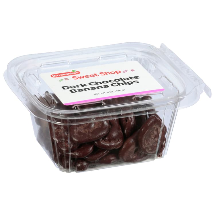 Brookshire'S Banana Chips, Dark Chocolate