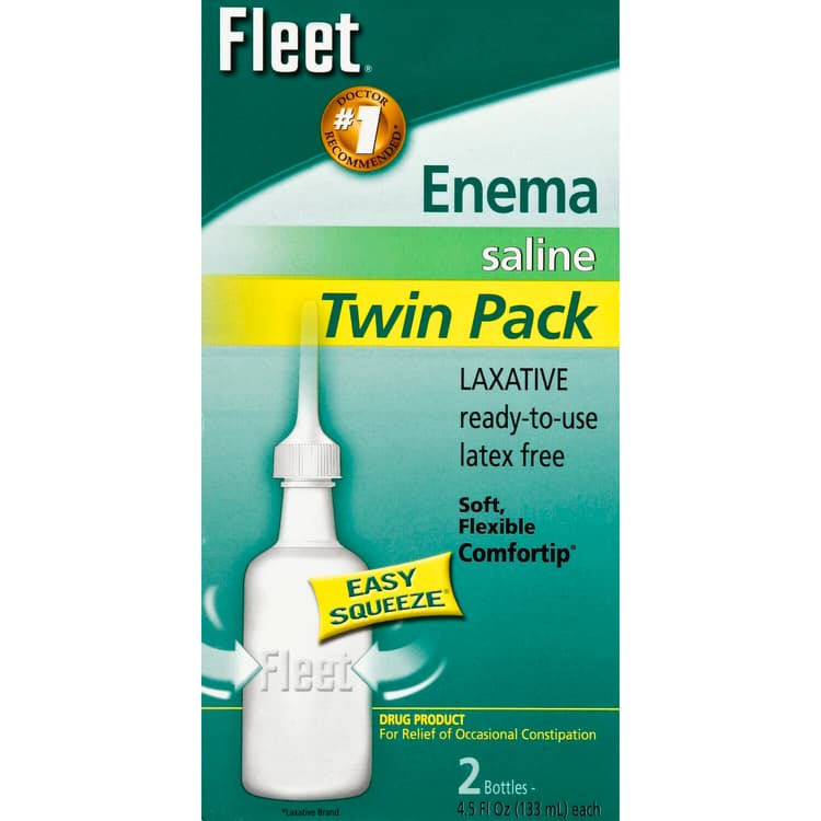 Fleet Enema, Saline, Twin