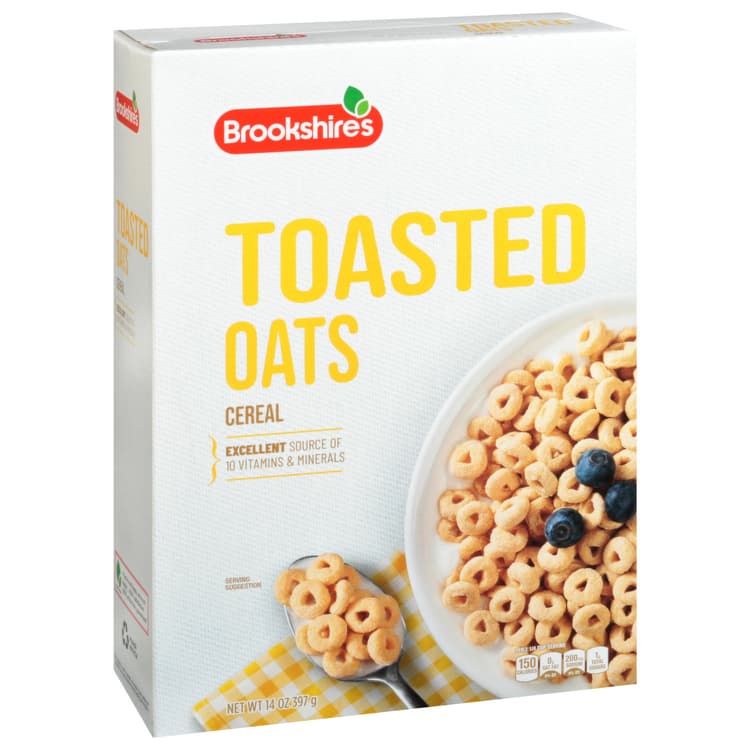 Brookshire'S Cereal, Toasted Oats