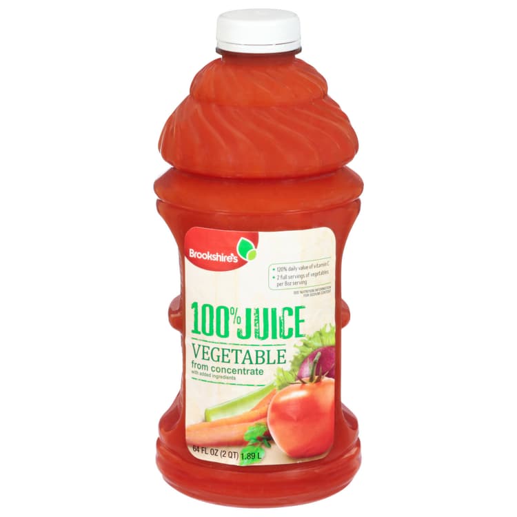 Brookshire'S 100% Juice, Vegetable