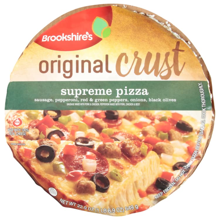 Brookshire'S Original Crust Supreme Pizza