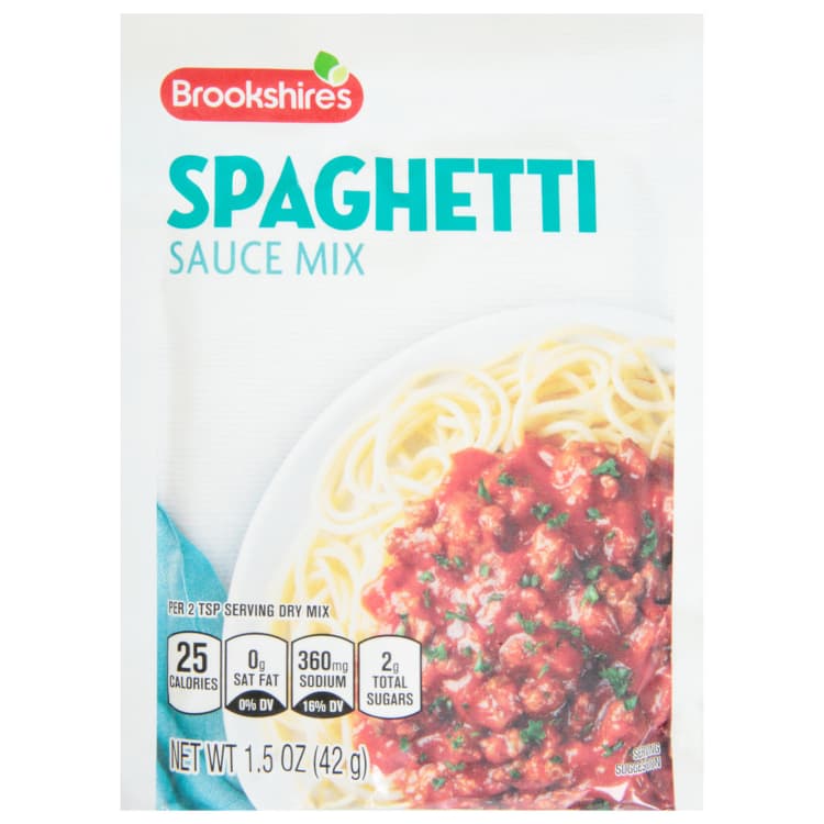Brookshire'S Sauce Mix, Spaghetti