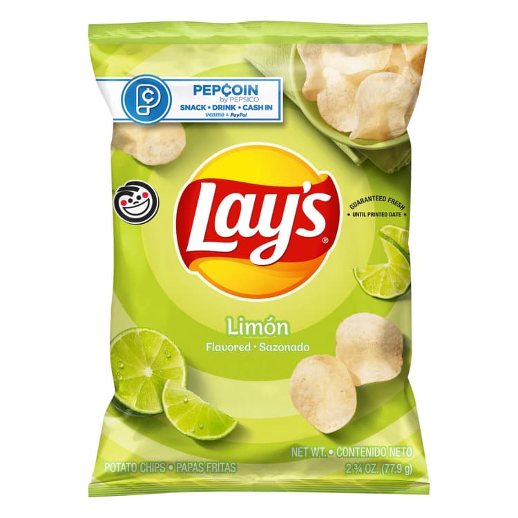 Lay'S Potato Chips, Limon Flavored