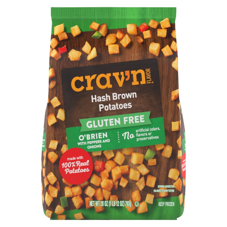 Crav'N Flavor Hash Brown Potatoes, O'Brien