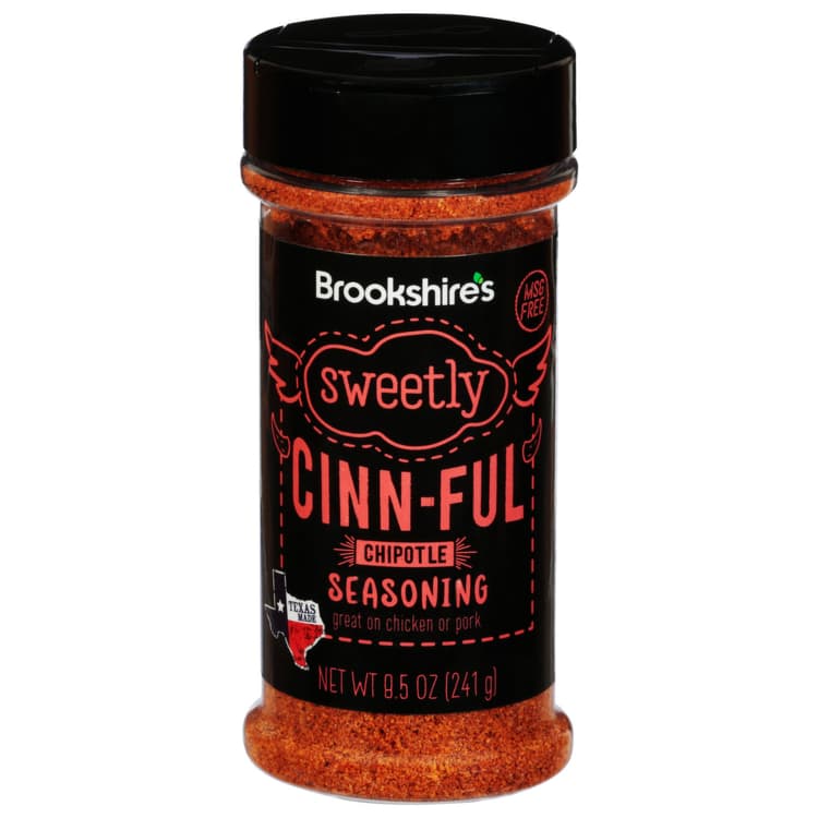 Brookshire'S Seasoning, Sweetly Cinn-Ful, Chipotle