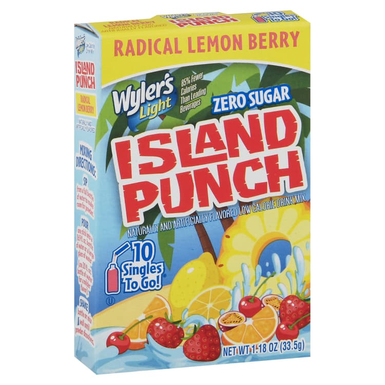 Wyler'S Light Island Punch Radical Lemon Berry