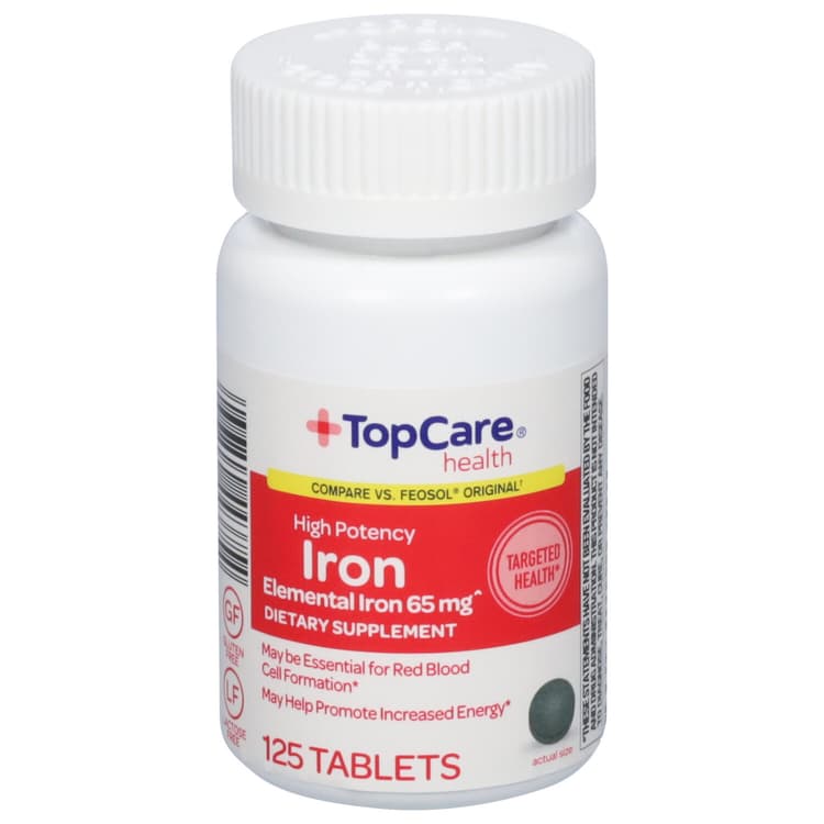 Topcare, Health - Iron, High Potency