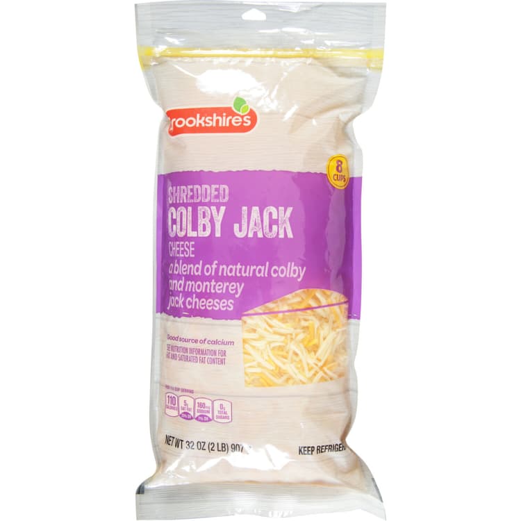 Brookshire'S Shredded Cheese, Colby Jack