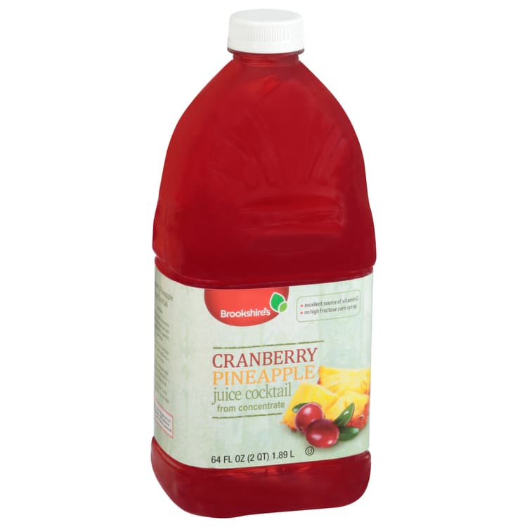 Brookshire'S Juice Cocktail, Cranberry Pineapple