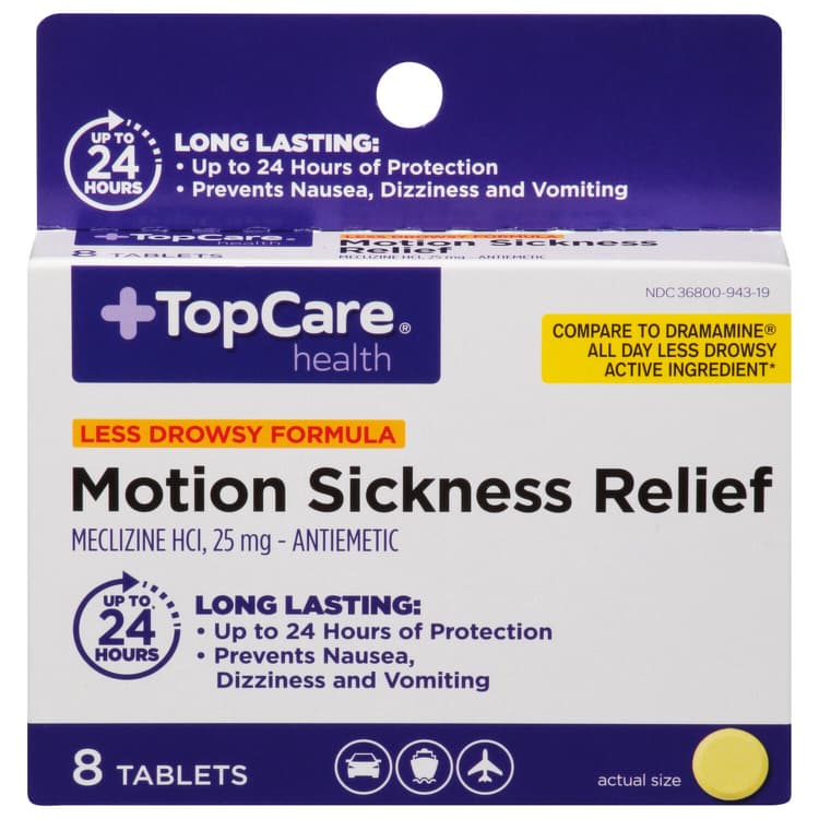 Topcare Motion Sickness Relief