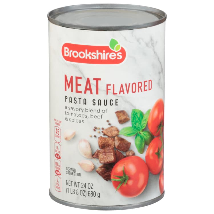 Brookshire'S Pasta Sauce, Meat Flavored
