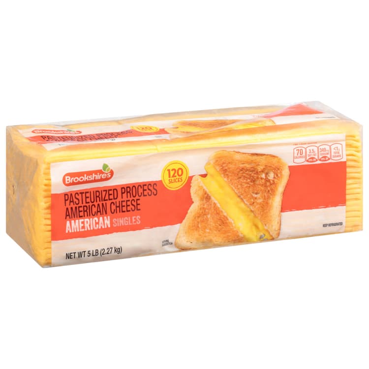 Brookshire'S Cheese Slices, American, Singles