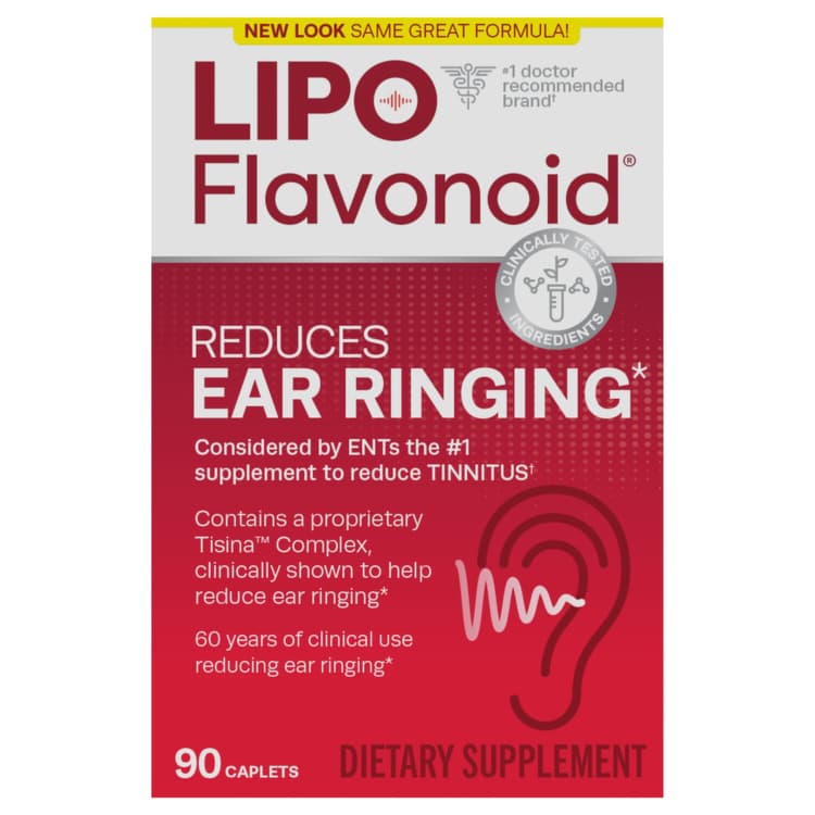 Lipo Flavonoid Ear Ringing, Caplets