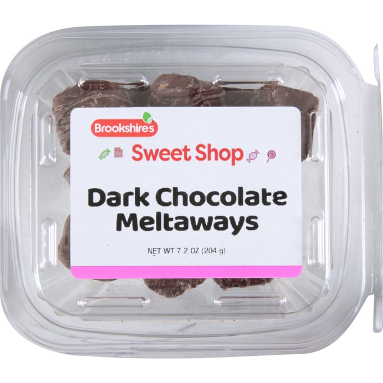 Brookshire'S Meltaways, Dark Chocolate