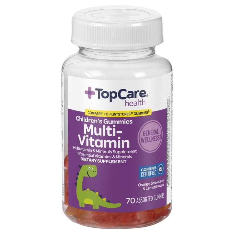 Topcare Multi-Vitamin Gummies, Children'S
