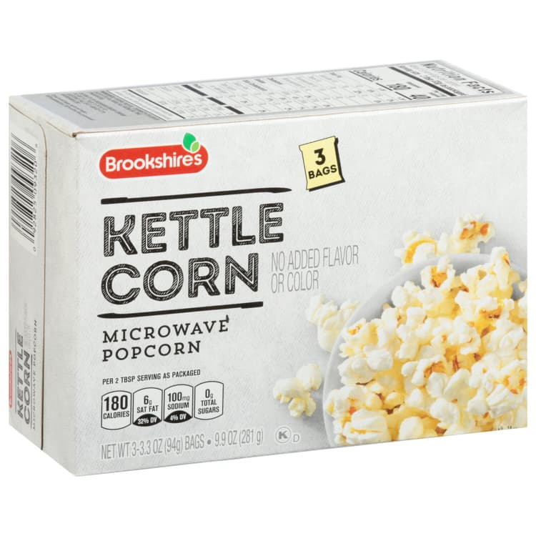 Brookshire'S Kettle Corn Microwave Popcorn