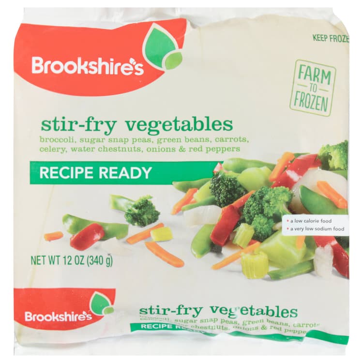 Brookshire'S Stir-Fry Vegetables, Recipe Ready