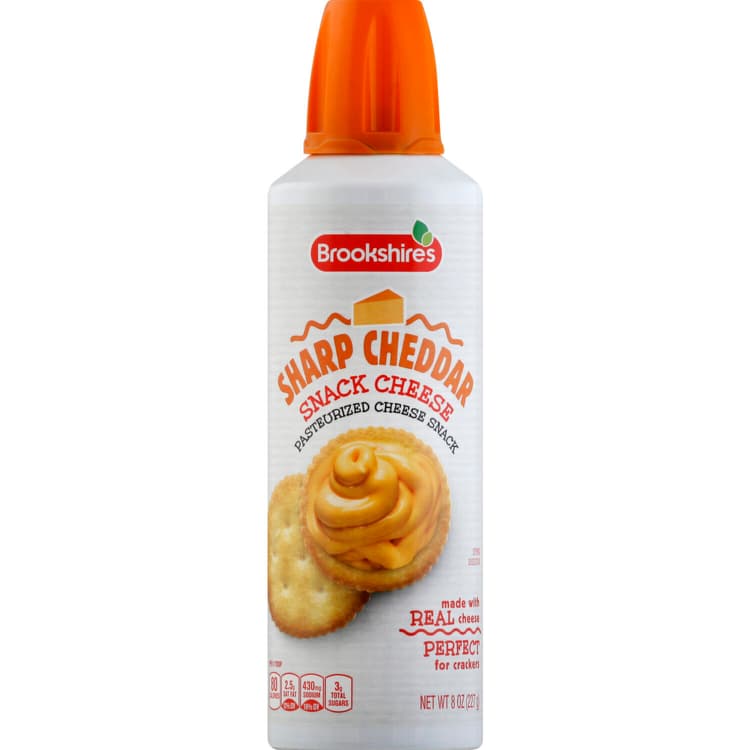 Brookshire'S Snack Cheese, Sharp Cheddar