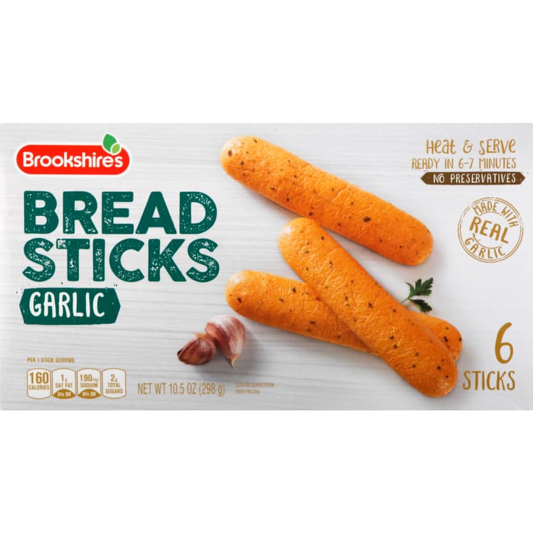 Brookshire'S Bread Sticks, Garlic