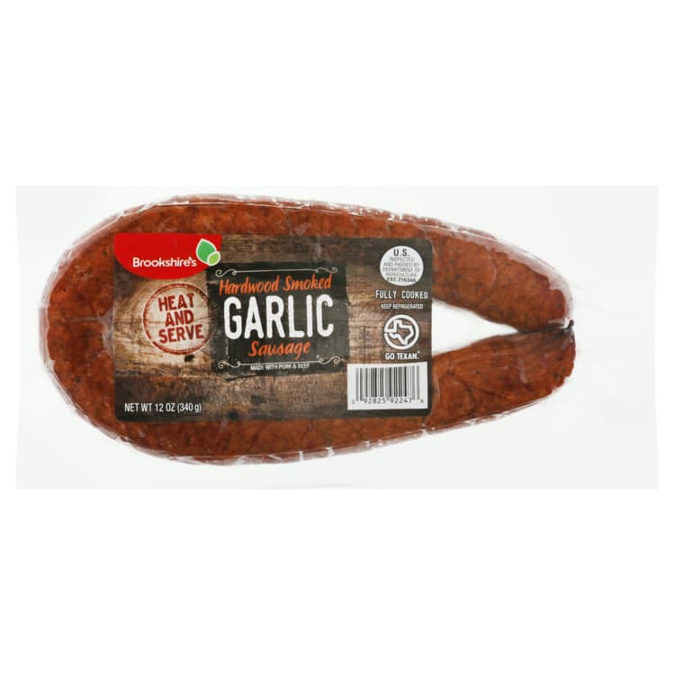 Brookshire'S Sausage, Garlic, Hardwood Smoked