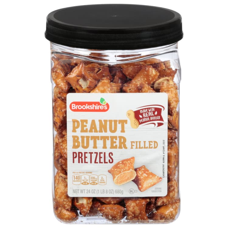 Brookshire'S Pretzels, Peanut Butter Filled