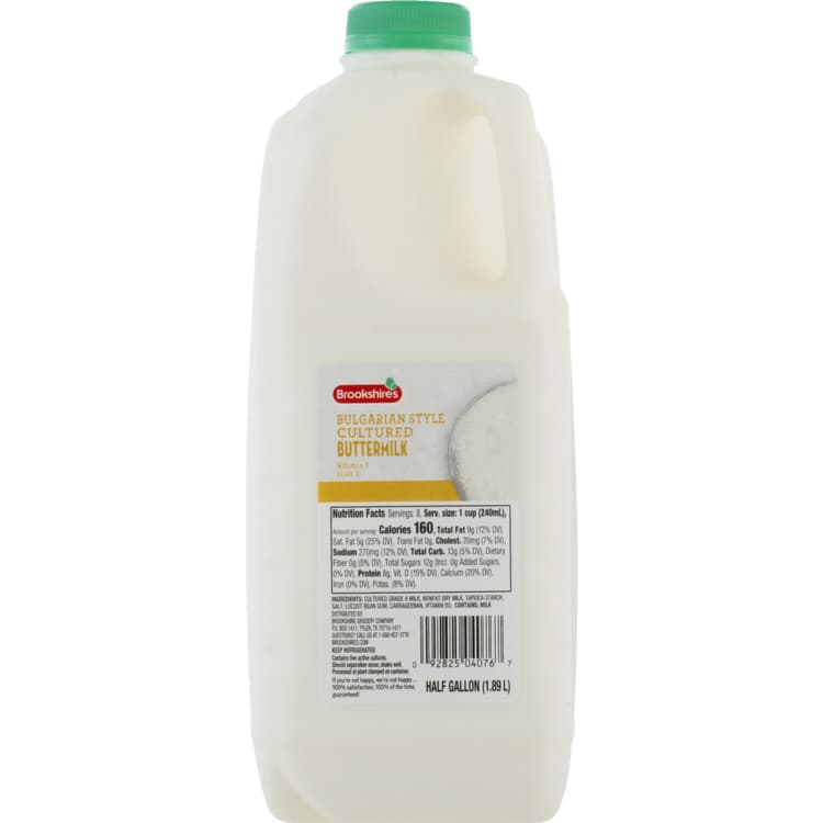 Brookshire'S Buttermilk, Cultured, Bulgarian Style