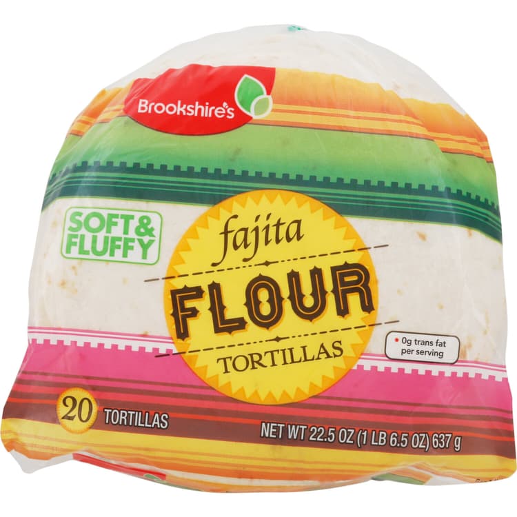 Brookshire'S Tortillas, Flour, Fajita