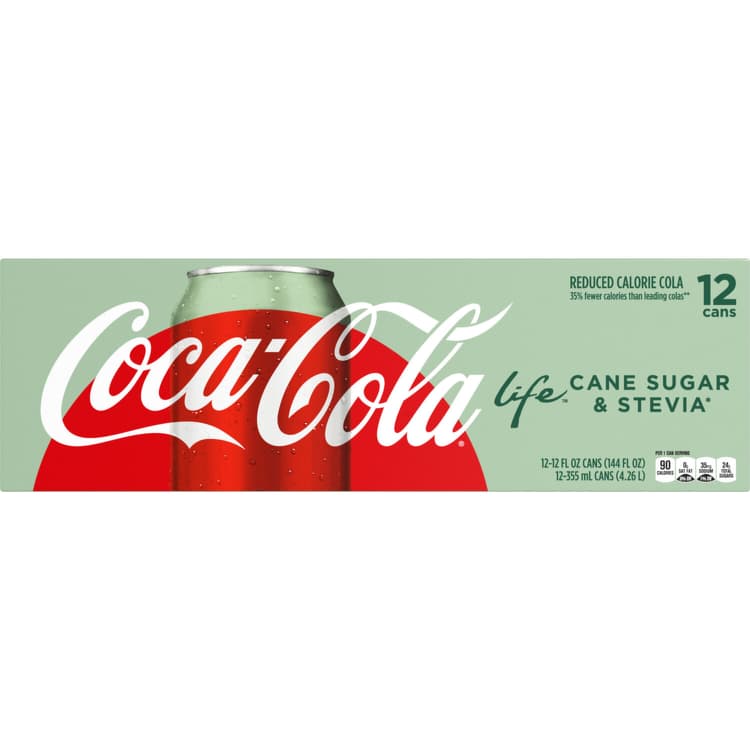 Coca-Cola Life Fridge Pack Cans