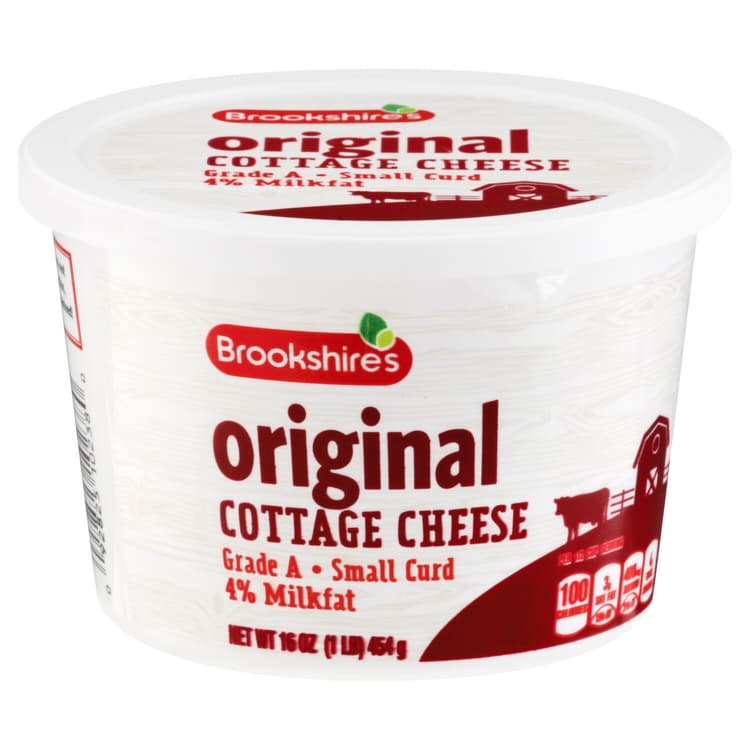 Brookshire'S Original Small Curd 4% Milkfat Cottage Cheese
