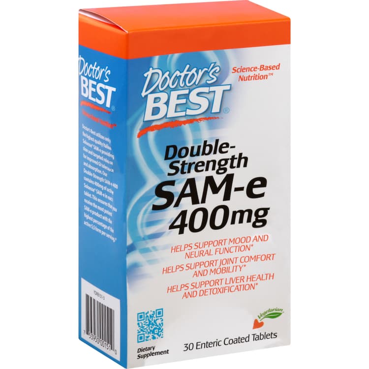 Doctor'S Best Sam-E, Double Strength, Enteric Coated