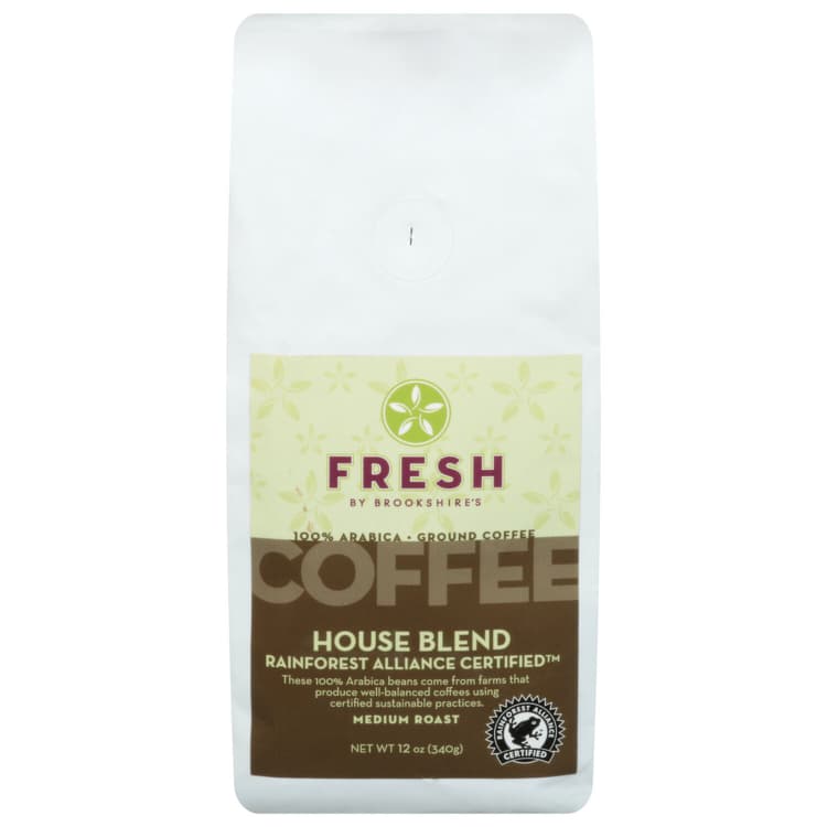 Brookshire'S Coffee, 100% Arabica, Ground, Medium Roast, House Blend