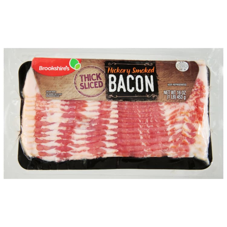 Brookshire'S Thick Sliced Hickory Smoked Bacon