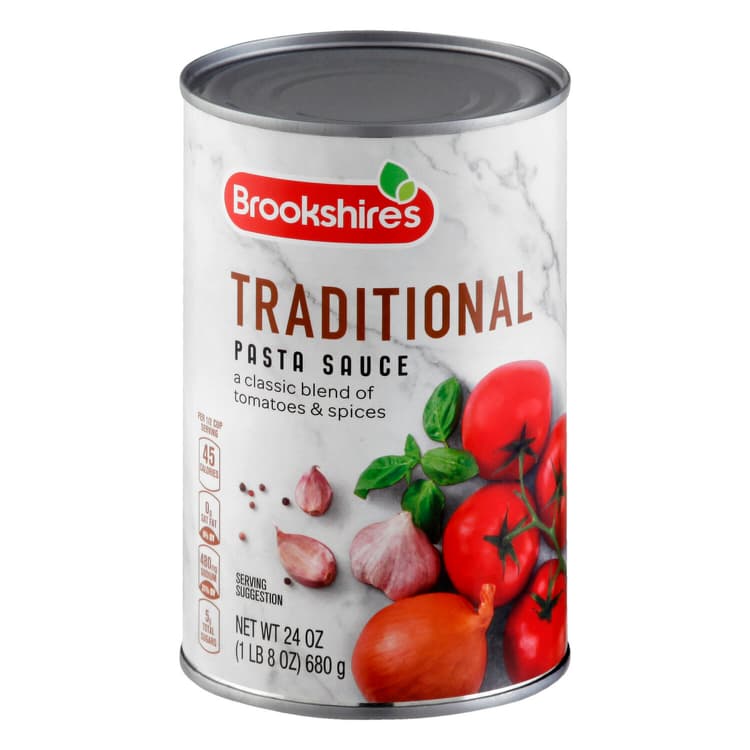 Brookshire'S Pasta Sauce, Traditional
