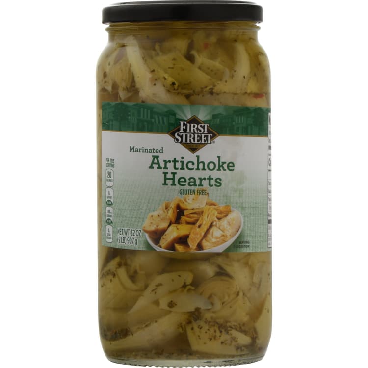 First Street Artichoke Hearts, Marinated