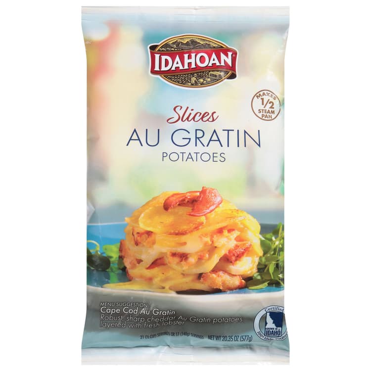 Idahoan Potatoes, Au Gratin