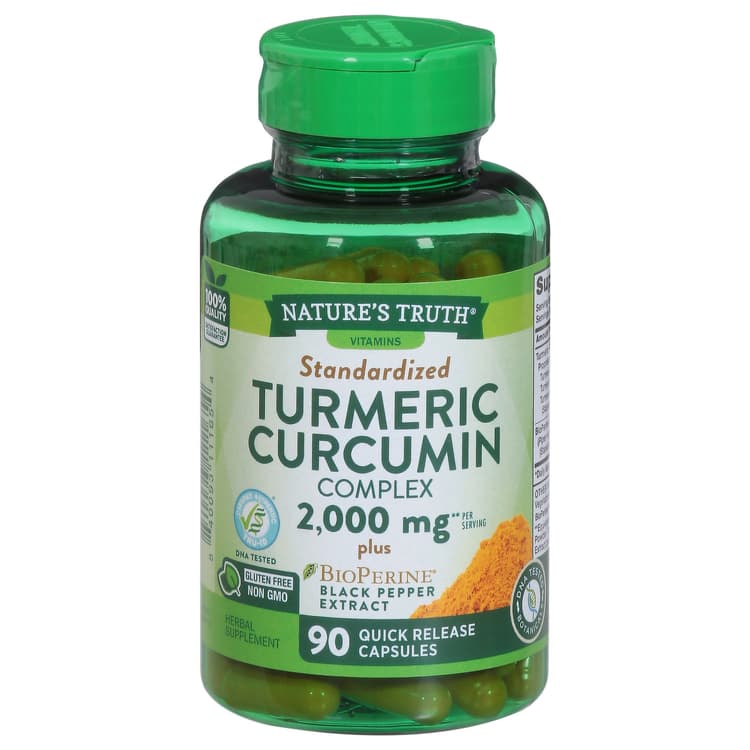 Nature'S Truth Turmeric Curcumin, Complex, Standardized, Black Pepper Extract