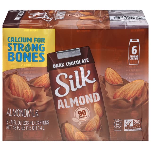 Is it Pecan Free? Silk Almondmilk Dark Chocolate