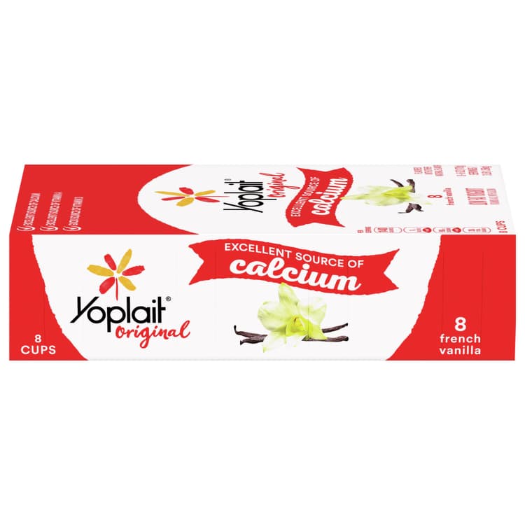 Yoplait Yogurt, Low Fat, French Vanilla, Original