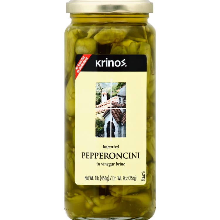 Krinos Pepperoncini, In Vinegar Brine