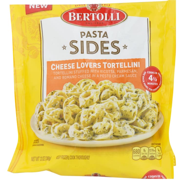 Bertolli Pasta Sides, Cheese Lovers Tortellini