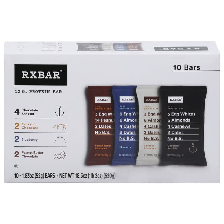Rxbar Protein Bars, Classic, Variety