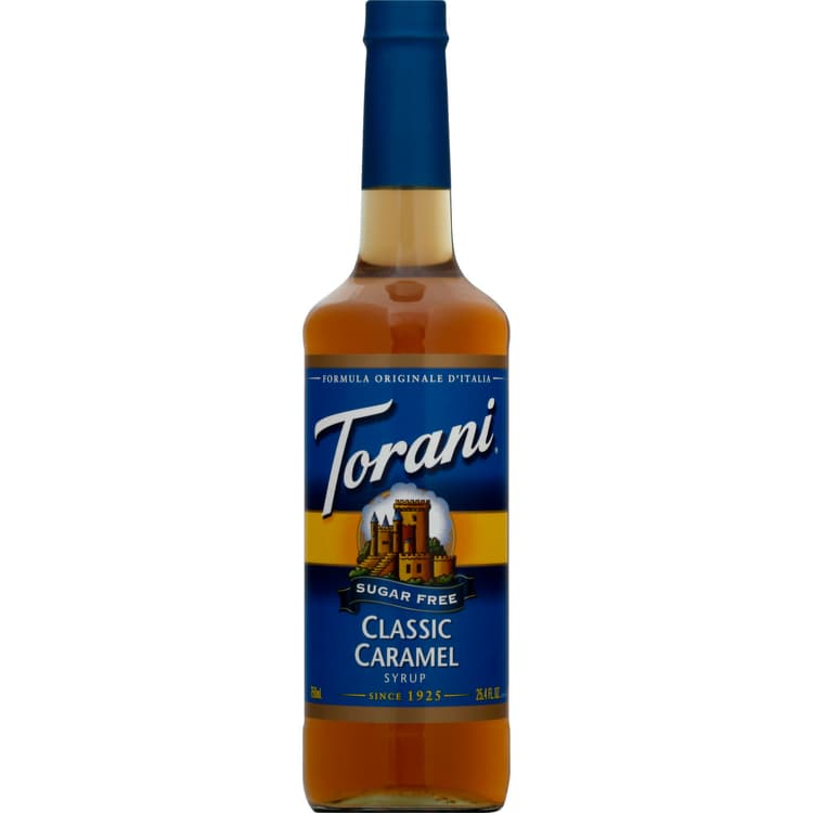 Torani Syrup, Sugar Free, Classic Caramel