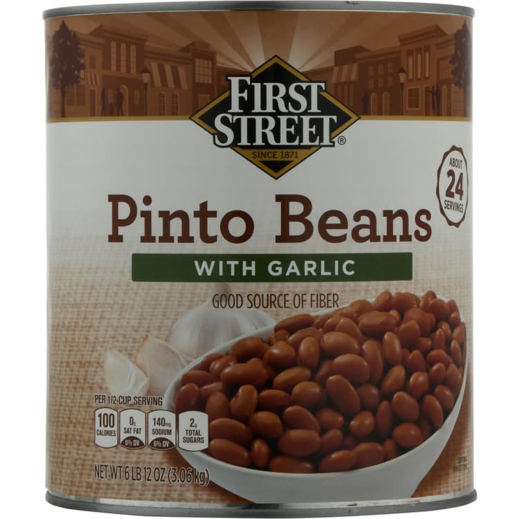 First Street Pinto Beans With Garlic